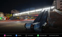 Yeni Girne Yaya Üst Geçidi hizmete açıldı