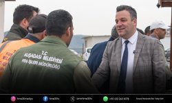 Demirtaş fen işleri personeliyle bir araya geldi