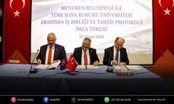 Menemen’de ikinci üniversite için imzalar atıldı