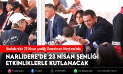 Narlıdere’de 23 Nisan şenliği Demokrasi Meydanı’nda