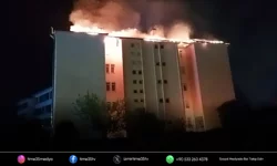 Lise pansiyonunda yangın: 46 öğrenci tahliye edildi