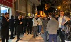 CHP İlçe Başkanlığı binasına taşlı saldırı