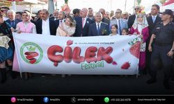 Menemen’de çilek festivali renkli görüntülerle açıldı