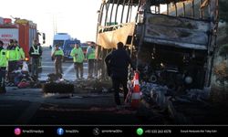 İzmir-Antalya seferini yapan otobüs alev aldı: 8 ölü!