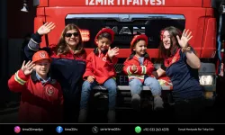 İzmir İtfaiyesi’nde annelik ve kahramanlık bir arada