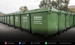Bornova’ya 325 yeni çöp konteyneri