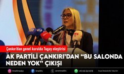 AK Partili Çankırı’dan genel kurulda Tugay eleştirisi