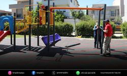 Menderes’te Şehit Mustafa Mutlu Parkı yenilendi