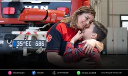 Yangında hayat kurtarıyor, evde oğlunun umudu oluyor