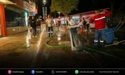Karşıyaka Çarşısı’nda dip bucak bayram temizliği
