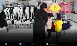 Konak Giysi Market’te bayram neşesi yaşandı