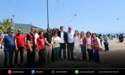Menderes’te gökyüzü rengarenk oldu