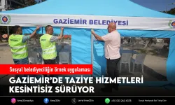 Gaziemir Belediyesi’nden 1.239 aileye taziye hizmeti