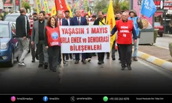 Urla’da 1 Mayıs coşkuyla kutlandı