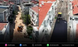 Balçova'da 3. etap asfalt çalışmaları sürüyor