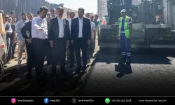 Çamdibi'nde asfalt seferberliği başladı