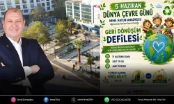 Menderes’te geri dönüşüm defilesi