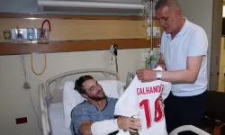 Hacıosmanoğlu'ndan yaralı polise ziyaret