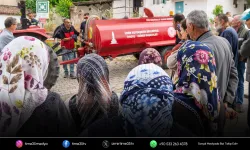 Büyükşehir'den yangına karşı köylere destek