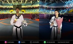 İzmirli tekvandocular Kazakistan'da madalya kazandı