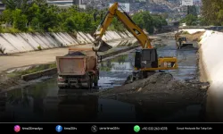 Dere yataklarında temizlik mesaisi kesintisiz sürüyor