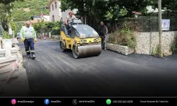 Menderes'te sahil yollarına asfalt dokunuşu