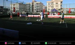Menderes’te ayak tenisi heyecanı