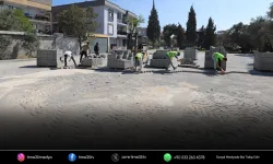 Menderes'te okul önündeki sorun çözüldü