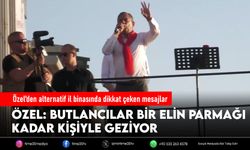 Özel'den alternatif il binasında dikkat çeken mesajlar