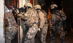 'Şapkalılar' suç örgütüne 5 ilde operasyon