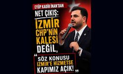AK Partili İnan’dan Net Çıkış: " İzmir’e Hizmetse Kapımız Açık!"