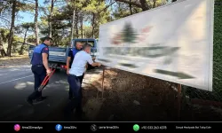 Bornova Belediyesi'nden görsel kirliliğe müdahale