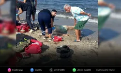 Serinlemek için girdiği denizde öldü