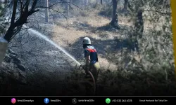 İzmir İtfaiyesi alevlere karşı nöbette