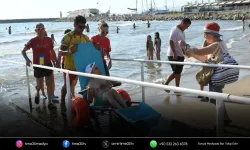 Kuşadası’nda engelsiz deniz keyfi