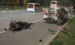 Emniyet şeridindeki araç kazaya neden oldu