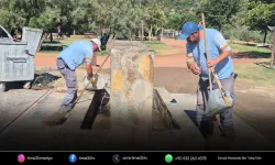 Kuşadası Belediyesi'nden Adagöl Mesire alanına yaz bakımı