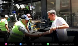 Efeler’de yol yenileme çalışmaları sürüyor