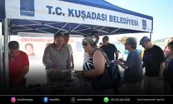 Kuşadası Belediyesi görev şehitlerini unutmadı
