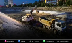 İZSU’dan Manda Çayı’nda 7/24 temizlik seferberliği