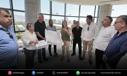 Konak Belediyesi'nin yeni hizmet binasında sona doğru