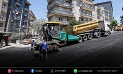 İzmir yollarında 6 ayda 524 bin ton asfalt serildi