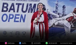 Aliağalı tekvandocu Batum'da altın madalya kazandı