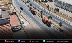 Menderes çevreyolunda bakım çalışması hız kazandı