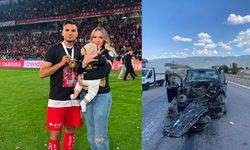 Süper Lig futbolcusu ailesiyle kazada yaralandı