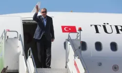 Cumhurbaşkanı Erdoğan, Kırgızistan'a gitti