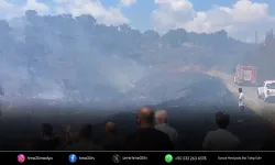 Edremit’te başlayan yangın ormana sıçradı