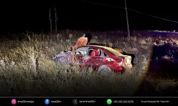 Otomobil şarampole savruldu: 3 yaralı
