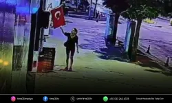 Türk bayrağını çakmakla ateşe verdi! Gözaltına alındı