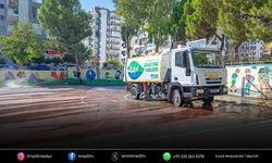 Narlıdere’de okulların bahçeleri yeni döneme hazırlanıyor